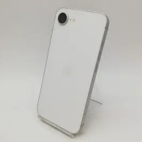 【中古】Apple au 【SIMフリー】 iPhone 16e 256GB ホワイト MD1W4J/A【鹿児島中町】保証期間１ヶ月【ランクA】