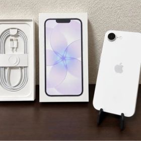 【バッテリー最大容量100%】 iPhone 17e ホワイト 256GB