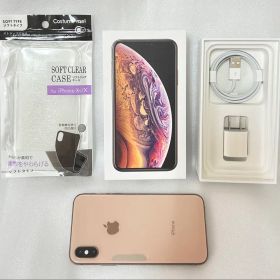Apple iPhone XS MAX 64GB ゴールド SIMフリー