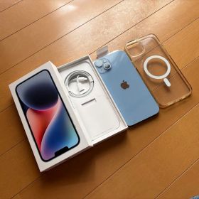 iPhone 14 Plus ブルー 128GB SIMフリー ケース・付属品付