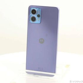 〔中古〕Motorola(モトローラ) moto g13 128GB ラベンダーブルー PAWW0019JP SIMフリー〔198-ud〕