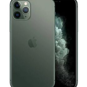 【中古】【安心保証】 iPhone11 Pro[64GB] SIMロック解除 SoftBank ミッドナイトグリーン