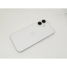 【中古】Apple docomo 【SIMフリー】 iPhone 16 128GB ホワイト MYDR3J/A【宇田川】保証期間1ヶ月【ランクB】