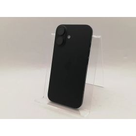 【中古】Apple 国内版 【SIMフリー】 iPhone 16 128GB ブラック MYDQ3J/A【千葉】保証期間1ヶ月【ランクB】