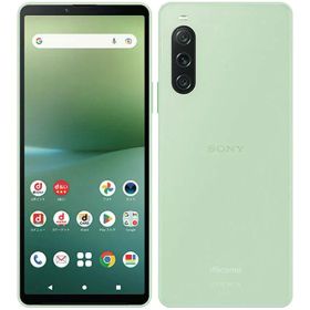 【中古】【安心保証】 Xperia 10 V SO-52D[128GB] docomo セージグリーン