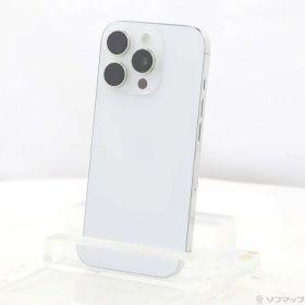 【中古】Apple(アップル) iPhone16 Pro 256GB ホワイトチタニウム MYN13J／A SIMフリー 【377-ud】