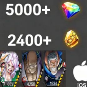 ワンピースバウンティラッシュ Bonney+Nusjuro+Garp💎5000+✨2400+