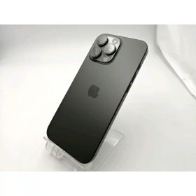 【中古】Apple 国内版 【SIMフリー】 iPhone 16 Pro Max 256GB ブラックチタニウム MYWG3J/A【ECセンター】保証期間1ヶ月【ランクB】