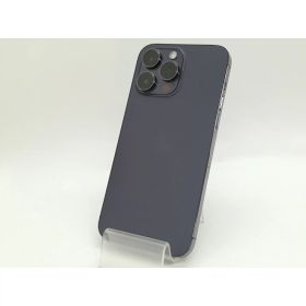【中古】Apple docomo 【SIMフリー】 iPhone 14 Pro Max 128GB ディープパープル MQ993J/A【静岡】保証期間1ヶ月【ランクC】