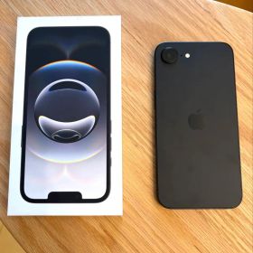 【美品】 iPhone16e 本体 ブラック128G SIMフリー