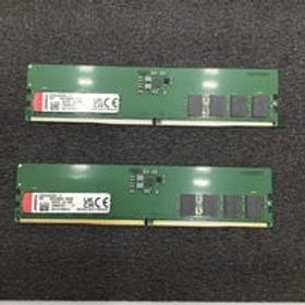 中古 16GB 2枚組(合計32GB) PC5-44800/DDR5-5600 デスクトップ用 190887 状態： B:良品