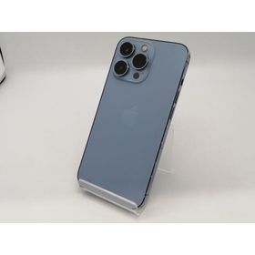 【中古】Apple docomo 【SIMフリー】 iPhone 13 Pro 128GB シエラブルー MLUK3J/A【広島本通】保証期間１ヶ月【ランクC】