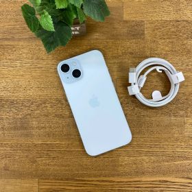 バッテリー 87% iPhone15 128GB ブルー 国内版 SIMフリー 送料無料