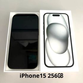Apple iPhone 15本体 ブラック 256GB SIMフリー 箱等あり