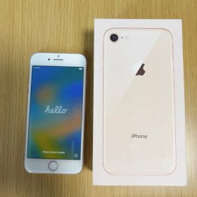 【ジャンク】Apple iPhone8 64GB ゴールド 本体・箱付き