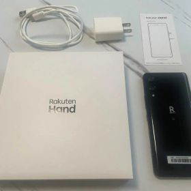 【美品】Rakuten Hand P710（ブラック）箱・付属品あり
