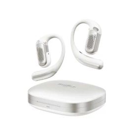 SHOKZ ショックス OpenFit Pro-White SKZ-EP-000063 ホワイト ノイズ抑制対応空気伝導イヤホン 耳掛け型イヤホン