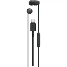 ソニー IER-EX15C B カナル型イヤホン USB type-C接続 5mmドライバー搭載 リモコン付 ブラック