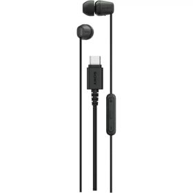 ソニー(SONY) IER-EX15C-BZ ブラック 有線カナルイヤホン USB Type-C対応 5mmドライバー搭載 リモコン付