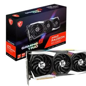 【中古】 MSI Radeon RX 6800 GAMING X TRIO 16G グラフィックスボード VD7459