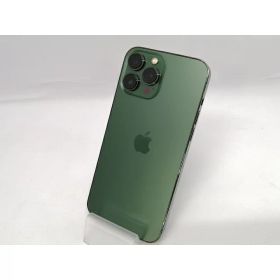 【中古】Apple 国内版 【SIMフリー】 iPhone 13 Pro Max 512GB アルパイングリーン MNCW3J/A【川越クレアモール】保証期間1ヶ月【ランクC】