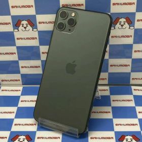【中古】iPhone11 Pro Max 512GB ミッドナイトグリーン MWHR2J/A au版SIMフ