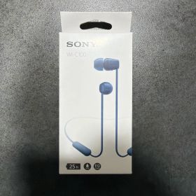 SONY WI-C100 ワイヤレスイヤホン ブルー