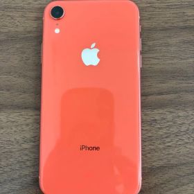 コスパ良し iPhone XR 64GB コーラル 本体 SIMフリー