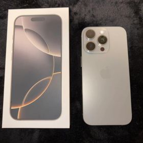 iPhone 16 Pro ナチュラルチタニウム 128GB 美品