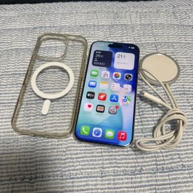 iPhone 16 Pro 256GBホワイトSIMフリーMagsafe充電器付