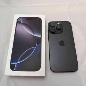 iPhone 16 Pro 128GB ブラックチタニウム SIMフリー 箱付