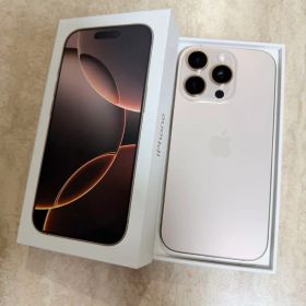 SIMフリー iPhone 16 Pro デザートチタニウム 256GB
