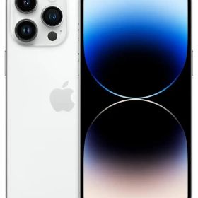【中古】携帯電話 iPhone 14 Pro Max 256GB (docomo/シルバー) [MQ9C3J/A]