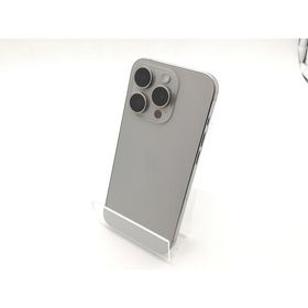 【中古】Apple SoftBank 【SIMフリー】 iPhone 15 Pro 1TB ナチュラルチタニウム MTUT3J/A【津田沼】保証期間１ヶ月【ランクC】