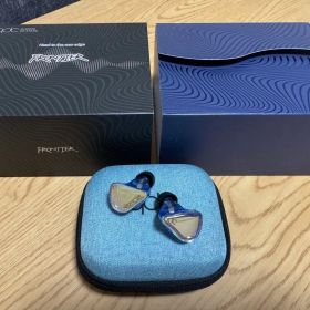【美品】qdc FRONTIER Aquamarine 有線イヤホン