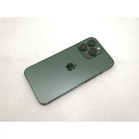【中古】Apple SoftBank 【SIMフリー】 iPhone 13 Pro 256GB アルパイングリーン MNDY3J/A【宇田川】保証期間1ヶ月【ランクC】