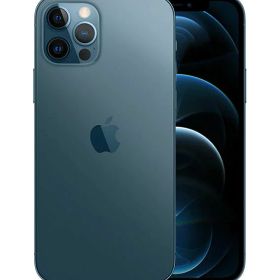 【中古】【安心保証】 iPhone12 Pro[128GB] SIMロック解除 SoftBank パシフィックブルー