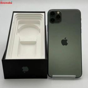 【中古】iPhone11 Pro Max 64GB ミッドナイトグリーン MWHH2J/A AU版SIMフリ