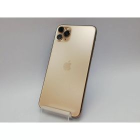 【中古】Apple au 【SIMロック解除済み】 iPhone 11 Pro Max 64GB ゴールド MWHG2J/A【府中ル・シーニュ】保証期間1ヶ月【ランクB】
