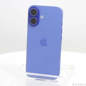 【中古】Apple(アップル) iPhone16 128GB ウルトラマリン 3N394J／A SIMフリー 【377-ud】