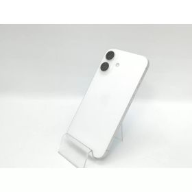 【中古】Apple docomo 【SIMフリー】 iPhone 16 128GB ホワイト MYDR3J/A【京都】保証期間1ヶ月【ランクB】