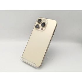 【中古】Apple docomo 【SIMフリー】 iPhone 14 Pro 128GB ゴールド MQ073J/A【広島本通】保証期間1ヶ月【ランクC】
