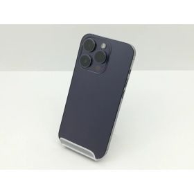 【中古】Apple docomo 【SIMフリー】 iPhone 14 Pro 512GB ディープパープル MQ283J/A【神戸】保証期間1週間【ランクC】