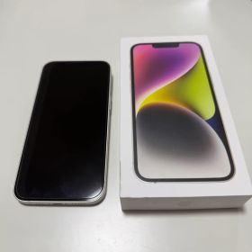 Apple iPhone 14 256GB スターライト 箱・ケーブル付き