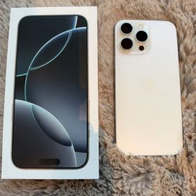 【超美品】iPhone16 Pro Max Simフリー 256GB ホワイト