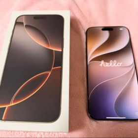 iPhone16 Pro Max 256GB デザートチタニウム