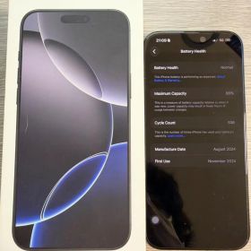 美品 iPhone 16 Pro Max 512GB US版 SIMフリー 箱付