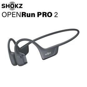 SHOKZ 新世代ワイヤレス骨伝導イヤホン OpenRunPRO2 ブラック SKZ-EP-000030