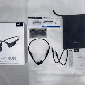 良品 Shokz ショックス OpenRun Mini S806 骨伝導イヤホン ワイヤレス Bluetooth 元箱付き _572