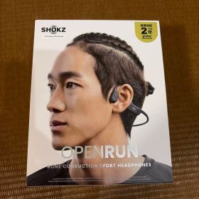 SHOKZ 骨伝導イヤホン OPENRUN S803 ブラック